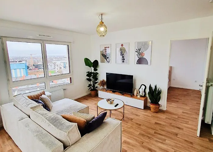 Charming With Panoramic Seine River & Eiffel Tower Views Ivry-sur-Seine