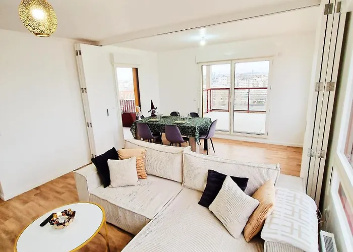 Charming With Panoramic Seine River & Eiffel Tower Views Ivry-sur-Seine